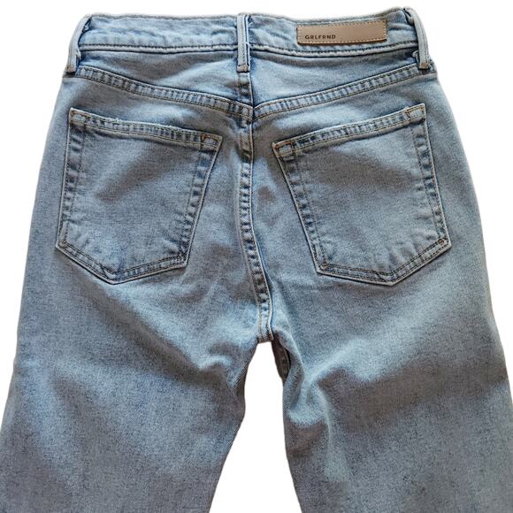 GRLFRND The Karolina distressed high rise skinny jeans in Close Call Size 23 NEW - Picture 3 of 10